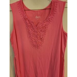 Denim & co Pink Summer Dress LP